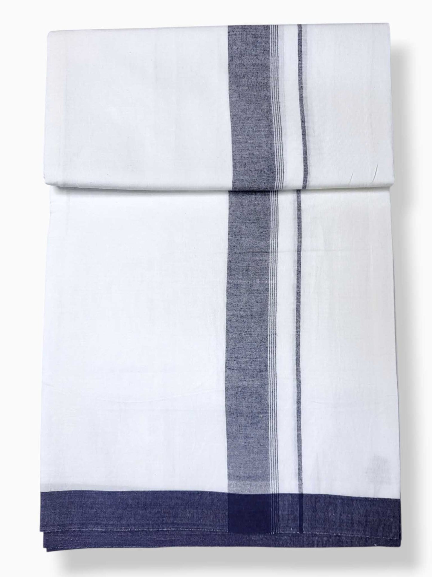 Single Kerala Pure White Mundu/Dhoti