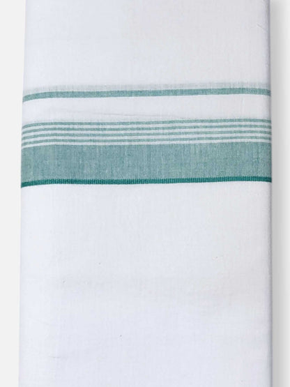 Single Kerala Pure White Mundu/Dhoti
