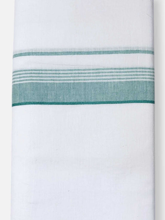 Single Kerala Pure White Mundu/Dhoti