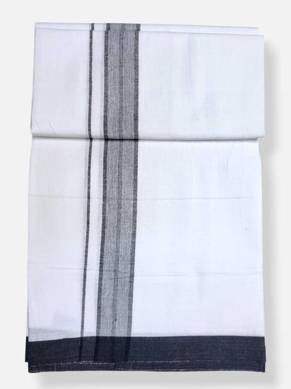 Single Kerala Pure White Mundu/Dhoti