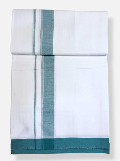 Single Kerala Pure White Mundu/Dhoti