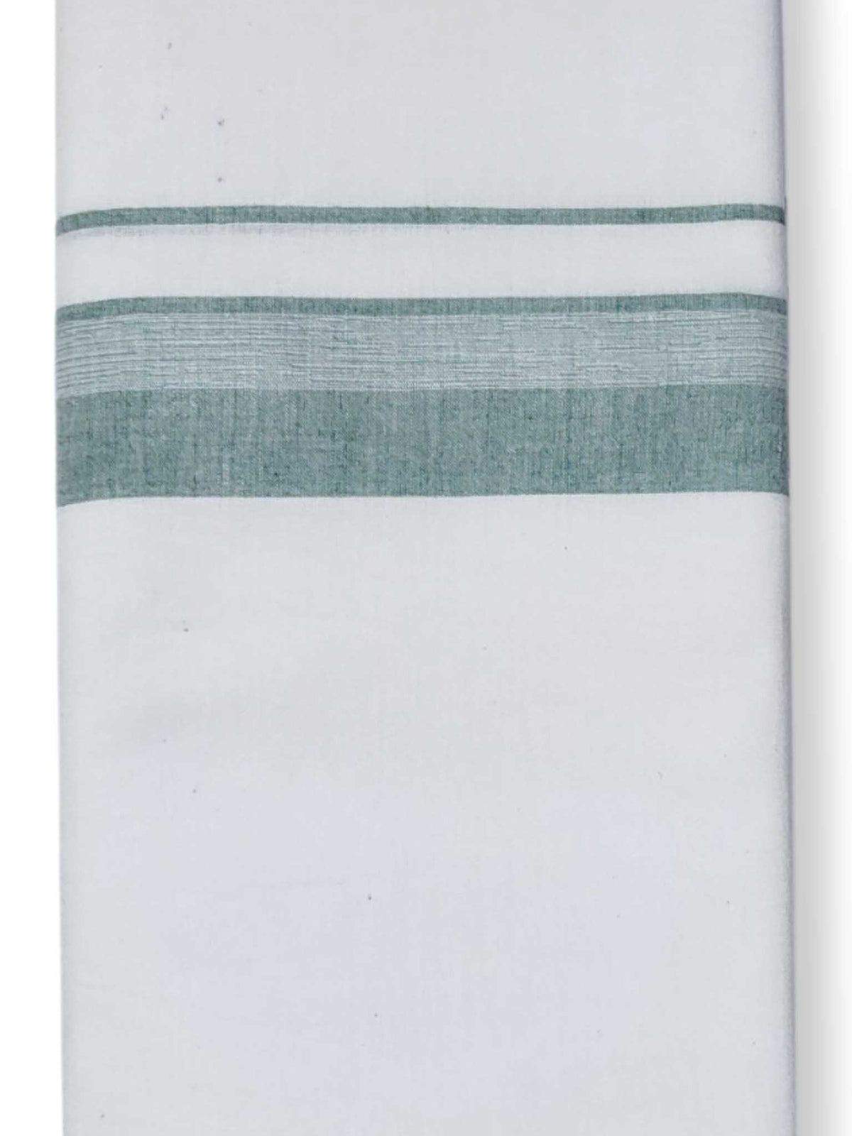 Single Kerala Pure White Mundu/Dhoti