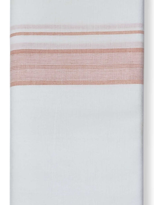 Single Kerala Pure White Mundu/Dhoti