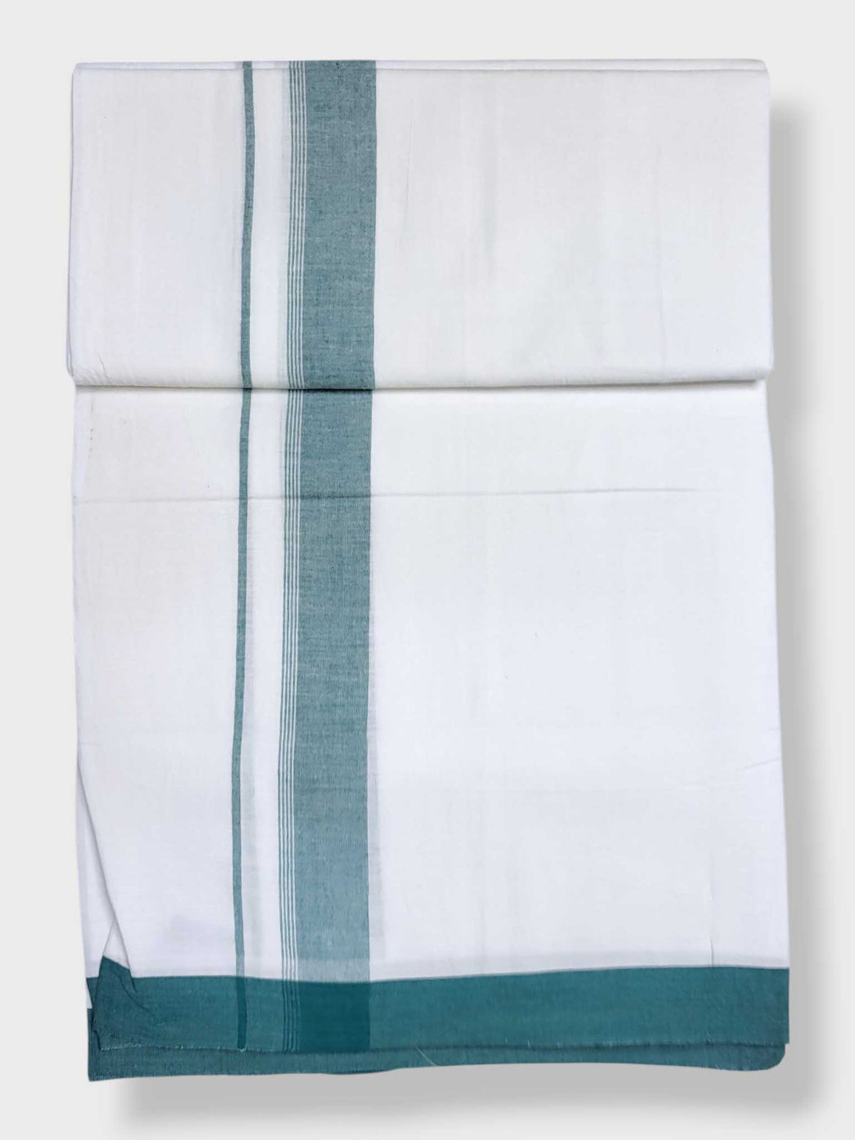 Single Kerala Pure White Mundu/Dhoti