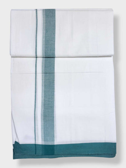 Single Kerala Pure White Mundu/Dhoti