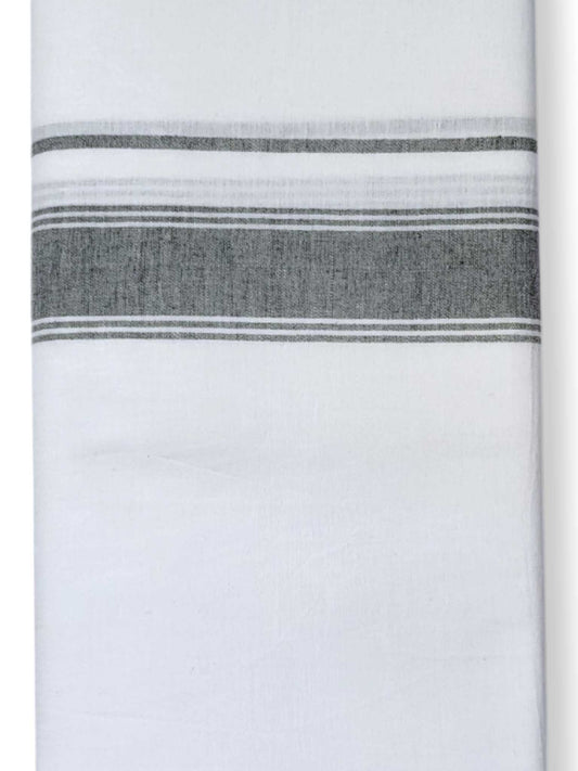 Single Kerala Pure White Mundu/Dhoti