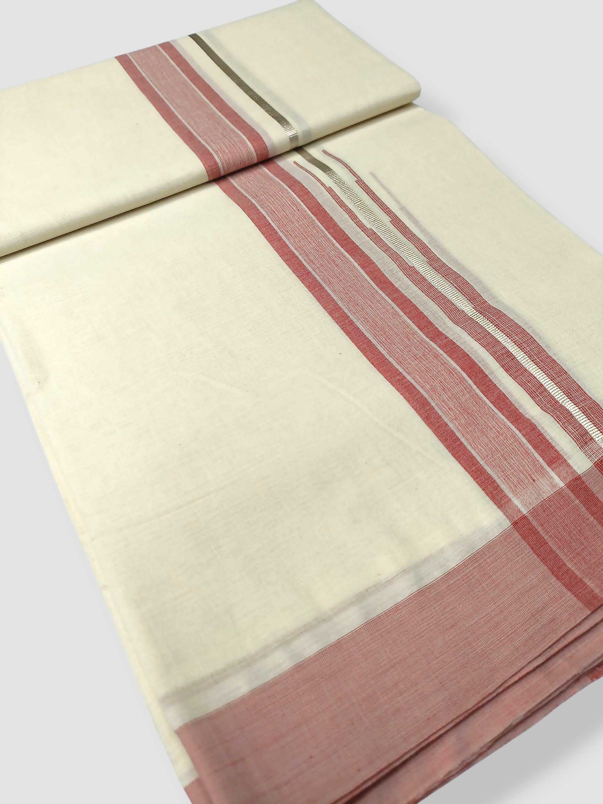 Kerala Cotton Mundu for Men