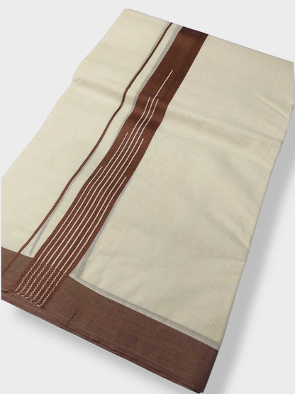 Kerala Cotton Mundu for Men