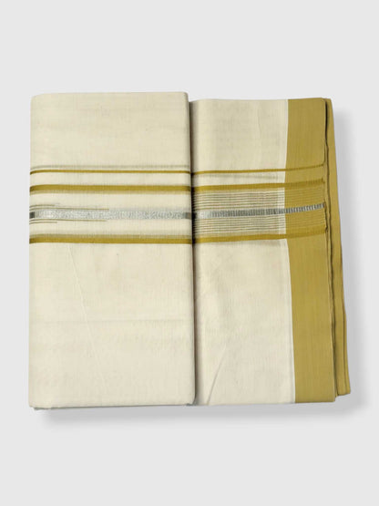 Kerala Cotton Mundu for Men