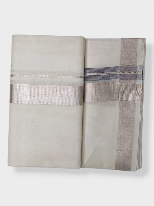 Kerala Kasavu Mundu for Men