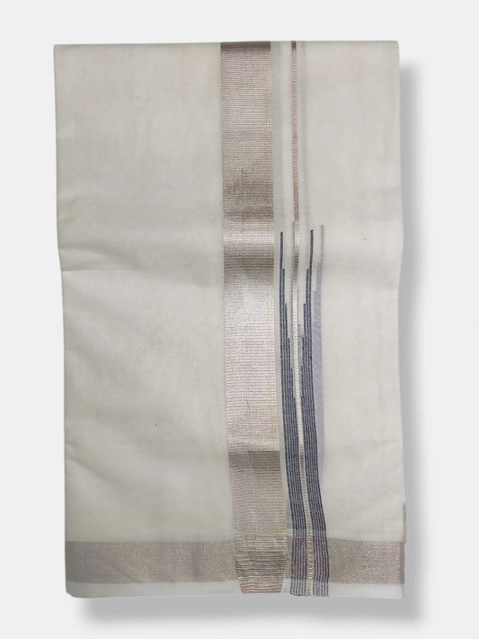 Kerala Kasavu Mundu for Men