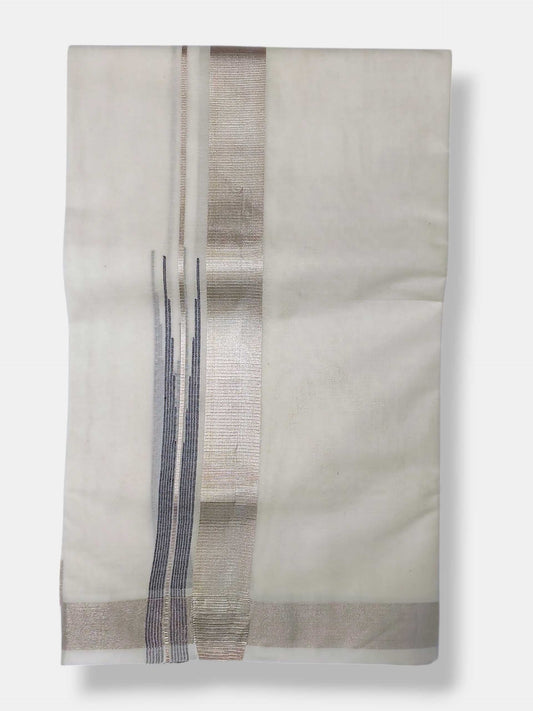 Kerala Kasavu Mundu for Men