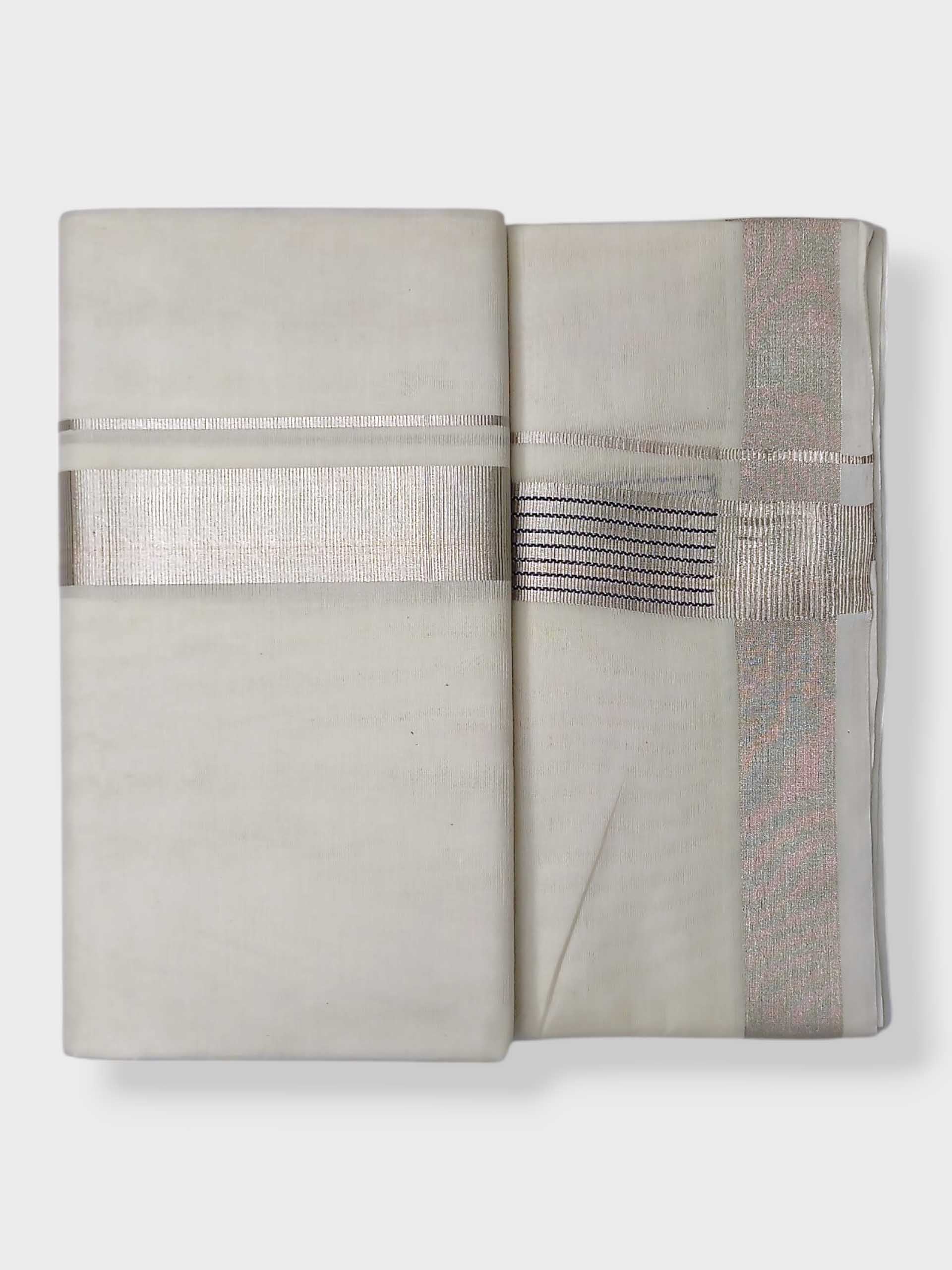 Kerala Kasavu Mundu for Men