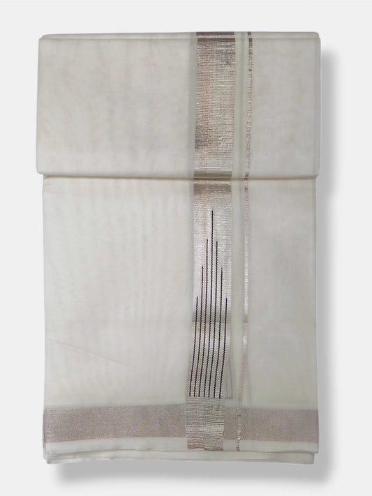 Kerala Kasavu Mundu for Men