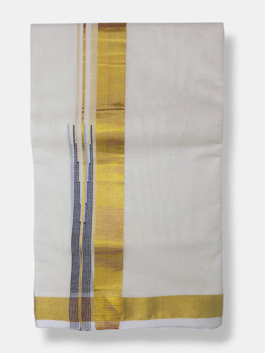 Kerala Kasavu Mundu for Men