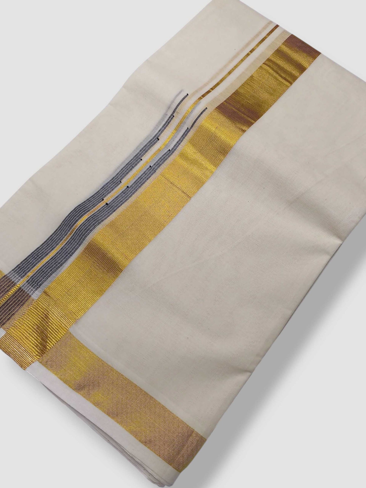 Kerala Kasavu Mundu for Men