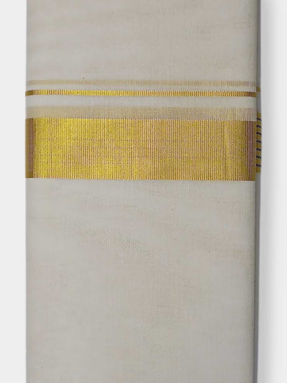 Kerala Kasavu Mundu for Men