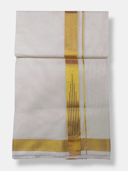 Kerala Kasavu Mundu for Men