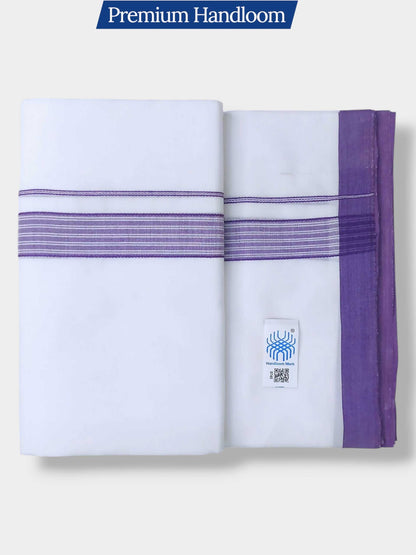 Kerala Premium Balaramapuram Handloom Dhoti/Mundu for Men