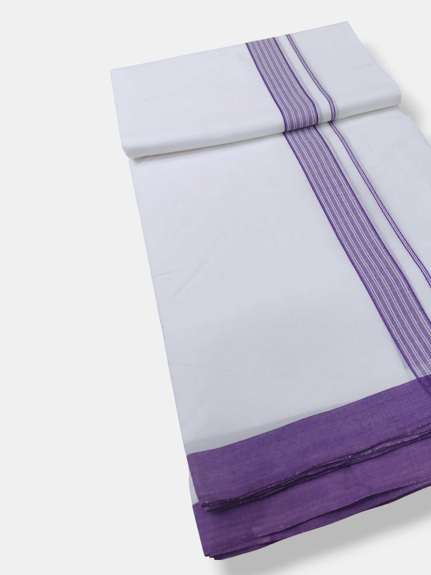 Kerala Premium Balaramapuram Handloom Dhoti/Mundu for Men