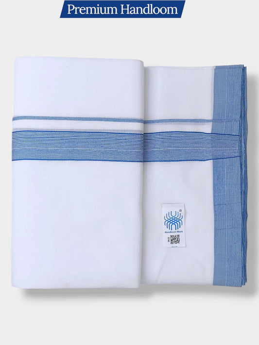 Kerala Premium Balaramapuram Handloom Dhoti/Mundu for Men