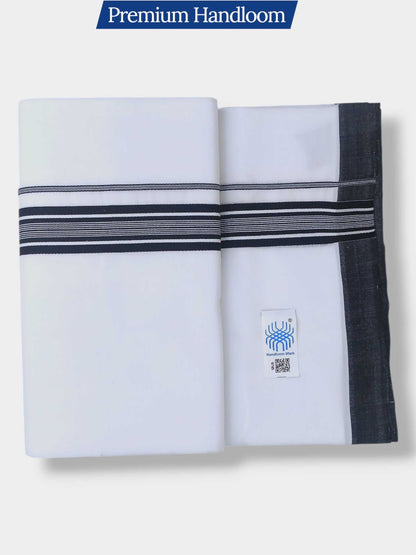Kerala Premium Balaramapuram Handloom Dhoti/Mundu for Men
