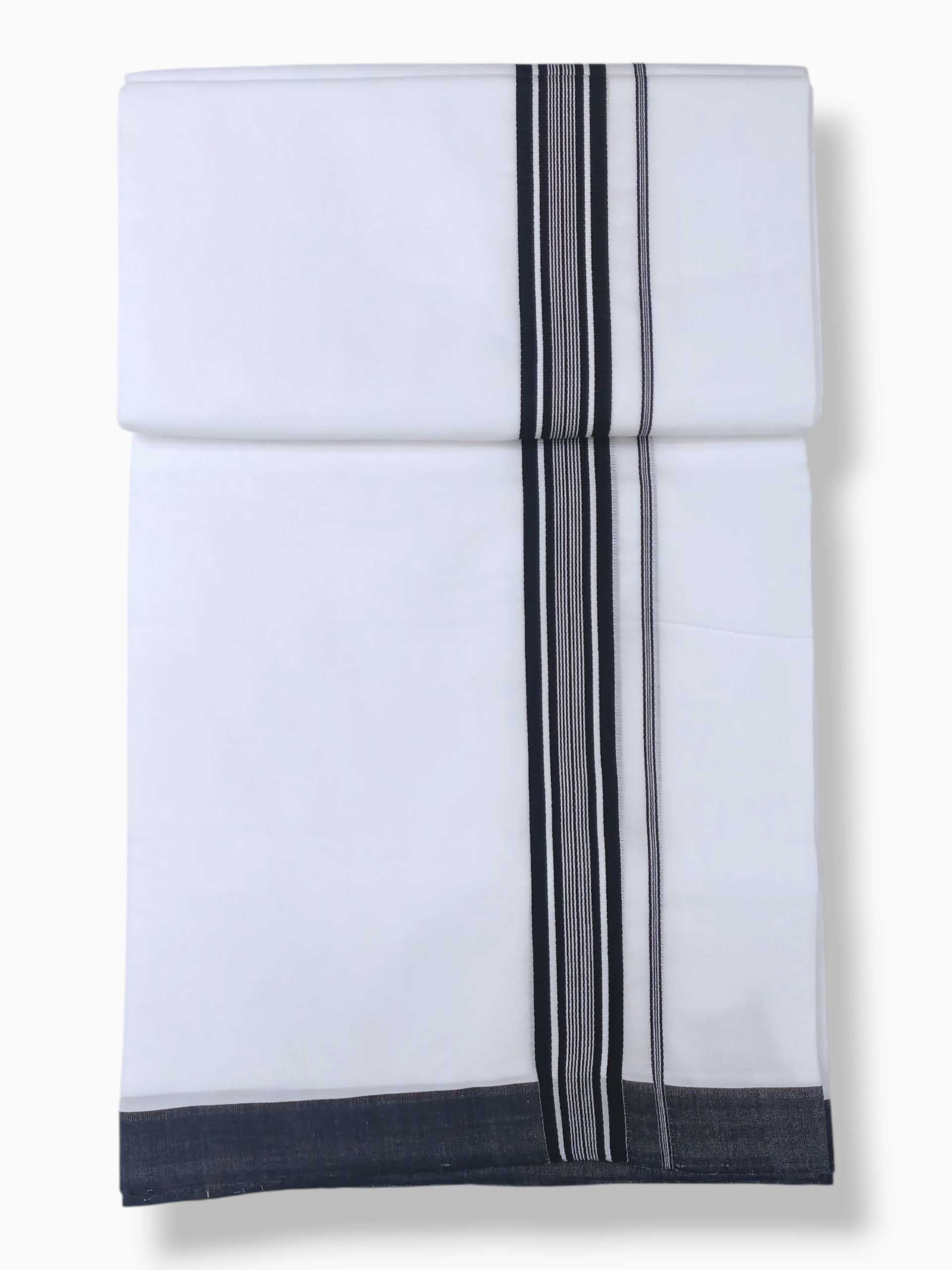 Kerala Premium Balaramapuram Handloom Dhoti/Mundu for Men