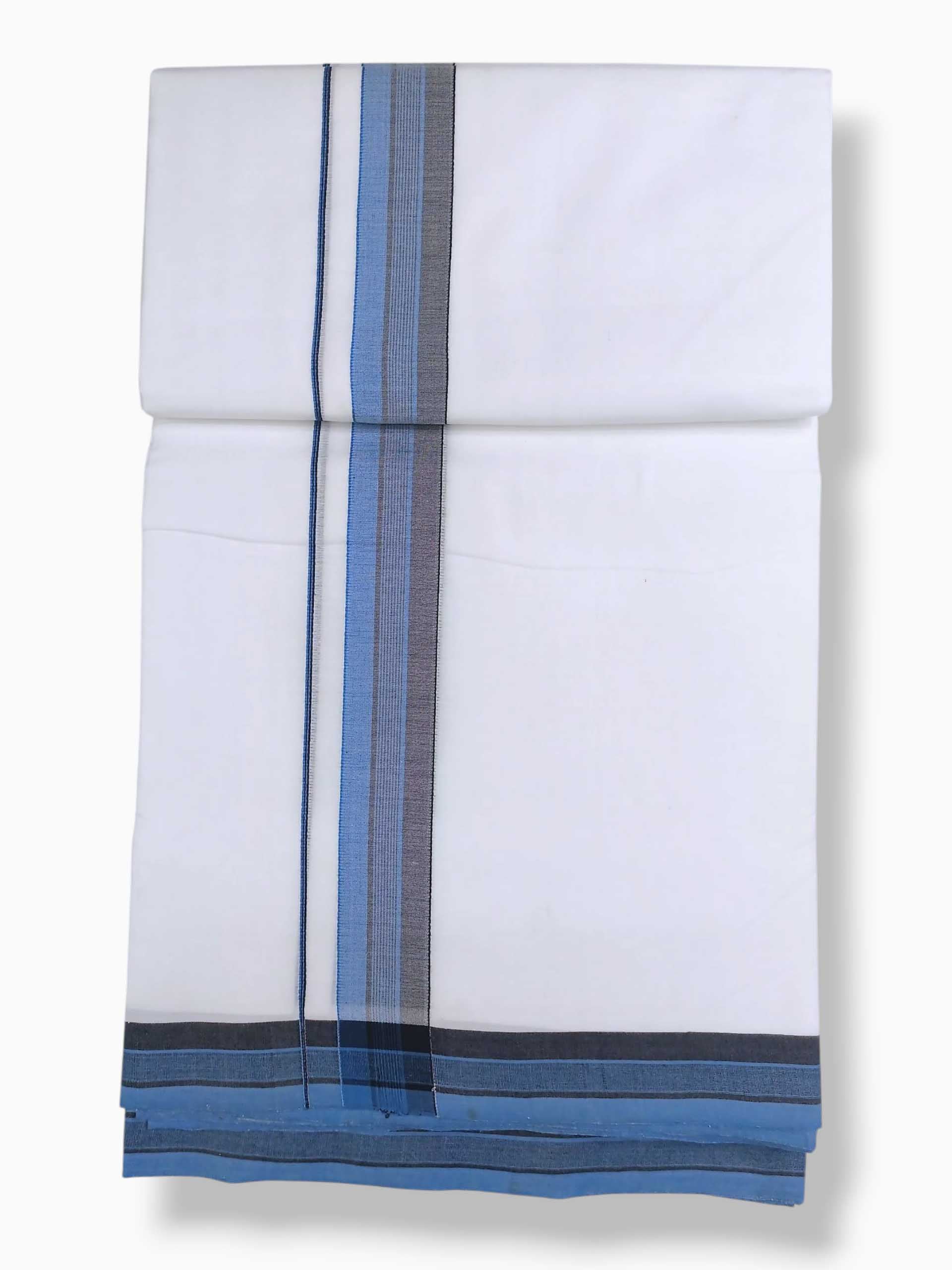Kerala Premium Balaramapuram Handloom Dhoti/Mundu for Men