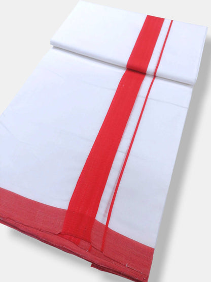 Kerala Premium Balaramapuram Handloom Dhoti/Mundu for Men