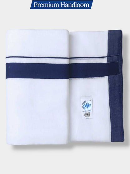 Kerala Premium Balaramapuram Handloom Dhoti/Mundu for Men