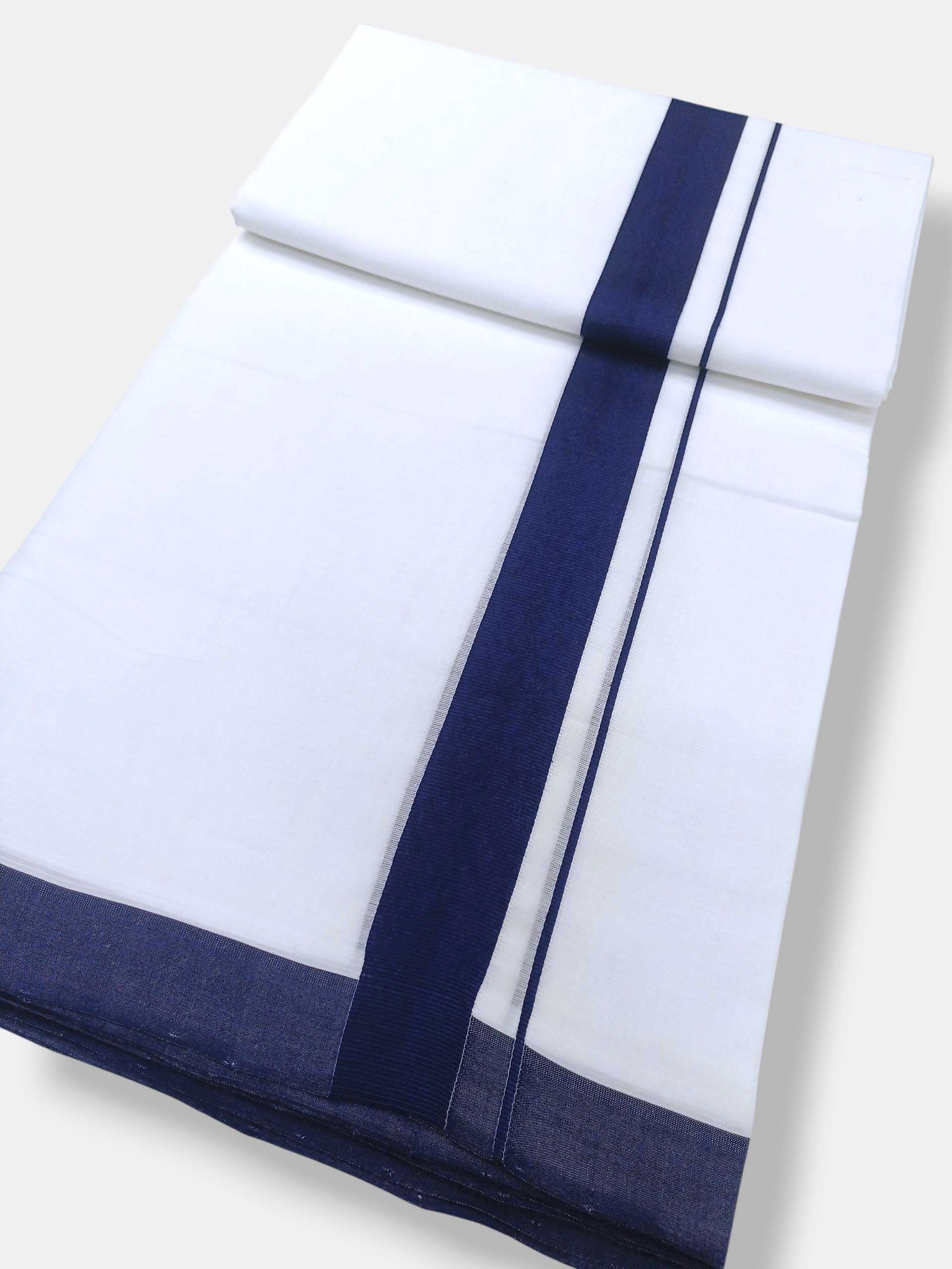 Kerala Premium Balaramapuram Handloom Dhoti/Mundu for Men