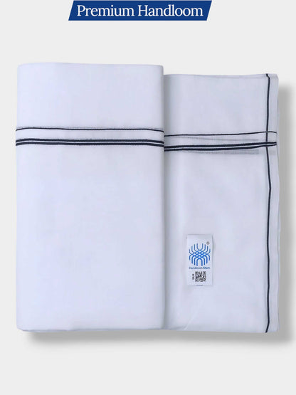 Kerala Premium Balaramapuram Handloom Dhoti/Mundu for Men