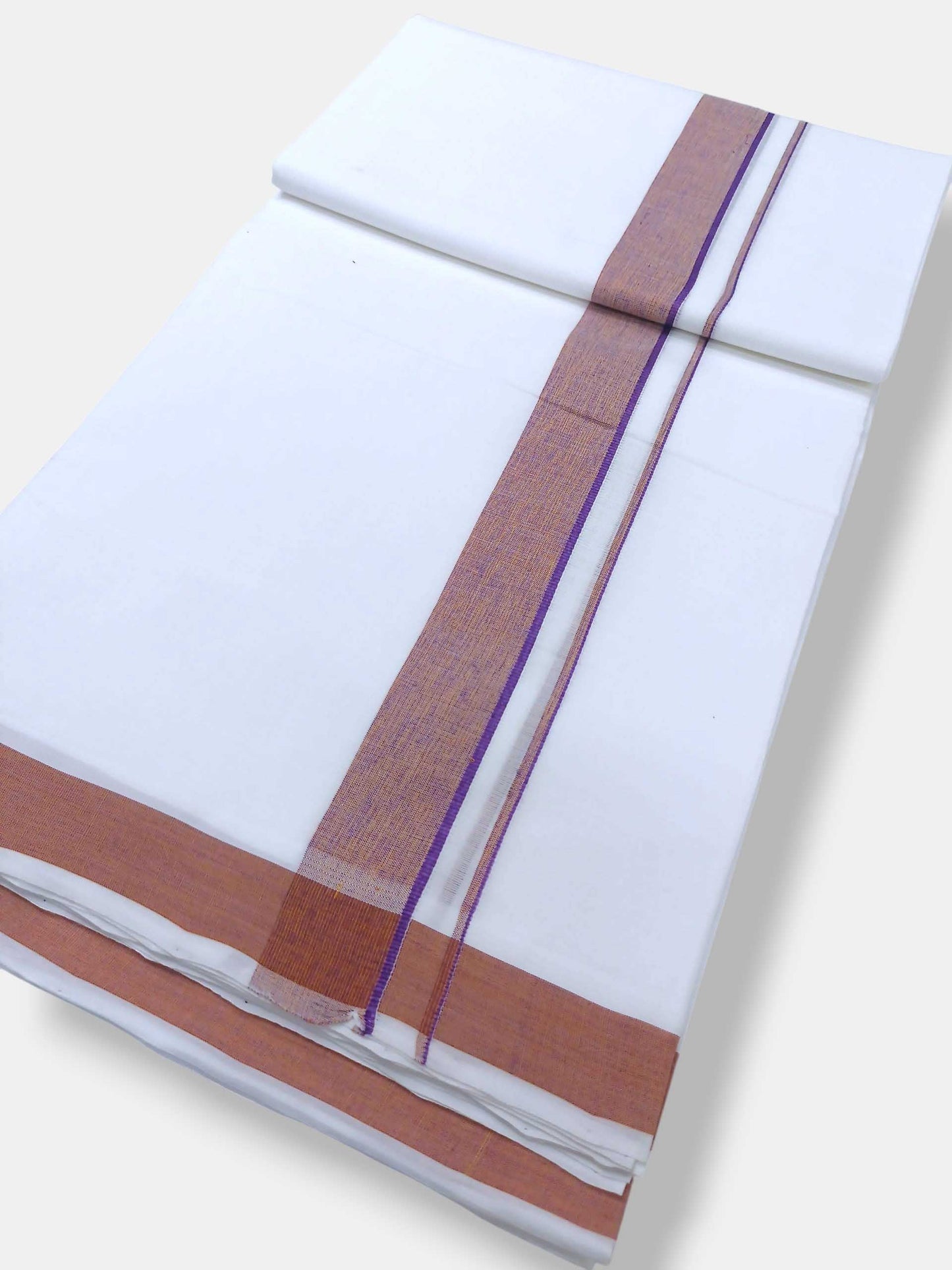 Kerala Premium Balaramapuram Handloom Dhoti/Mundu for Men