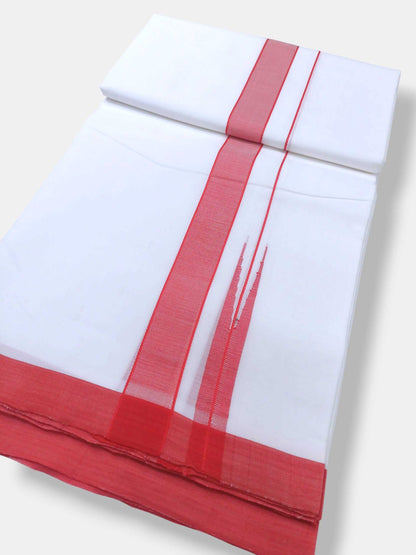 Kerala Premium Balaramapuram Handloom Dhoti/Mundu for Men