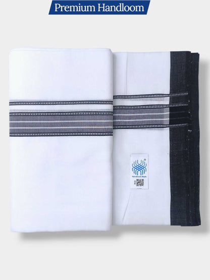 Kerala Premium Balaramapuram Handloom Dhoti/Mundu for Men