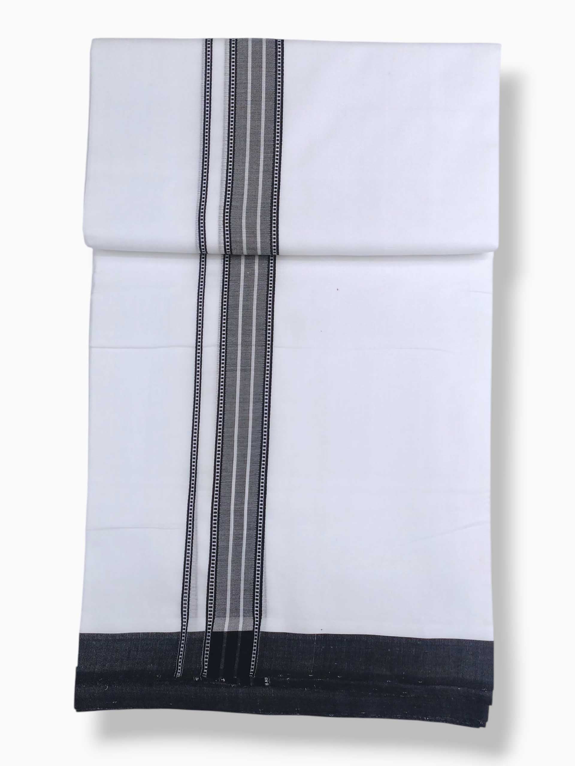 Kerala Premium Balaramapuram Handloom Dhoti/Mundu for Men