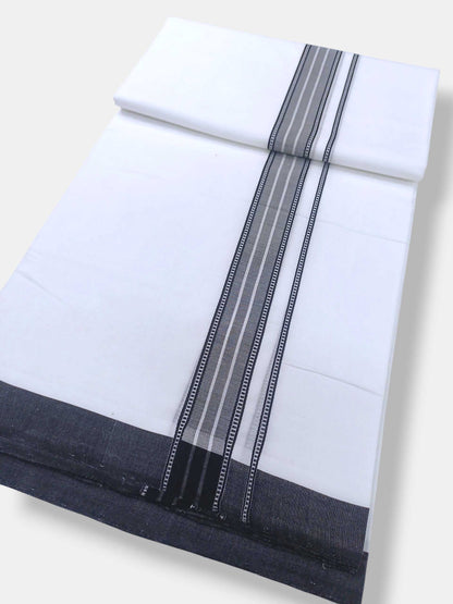Kerala Premium Balaramapuram Handloom Dhoti/Mundu for Men