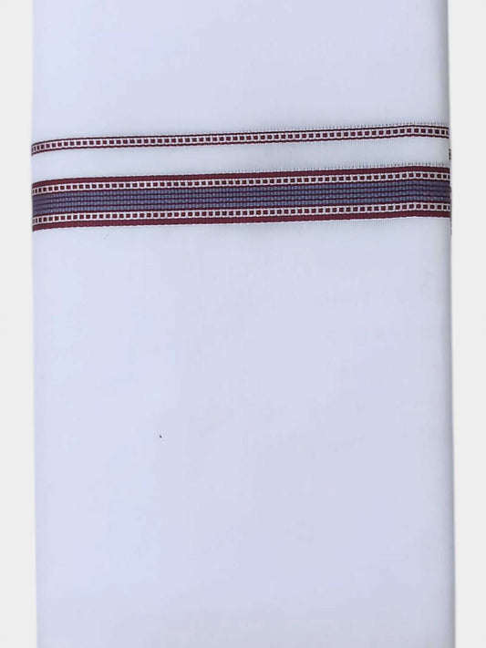 Kerala Premium Balaramapuram Handloom Dhoti/Mundu for Men