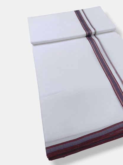 Kerala Premium Balaramapuram Handloom Dhoti/Mundu for Men