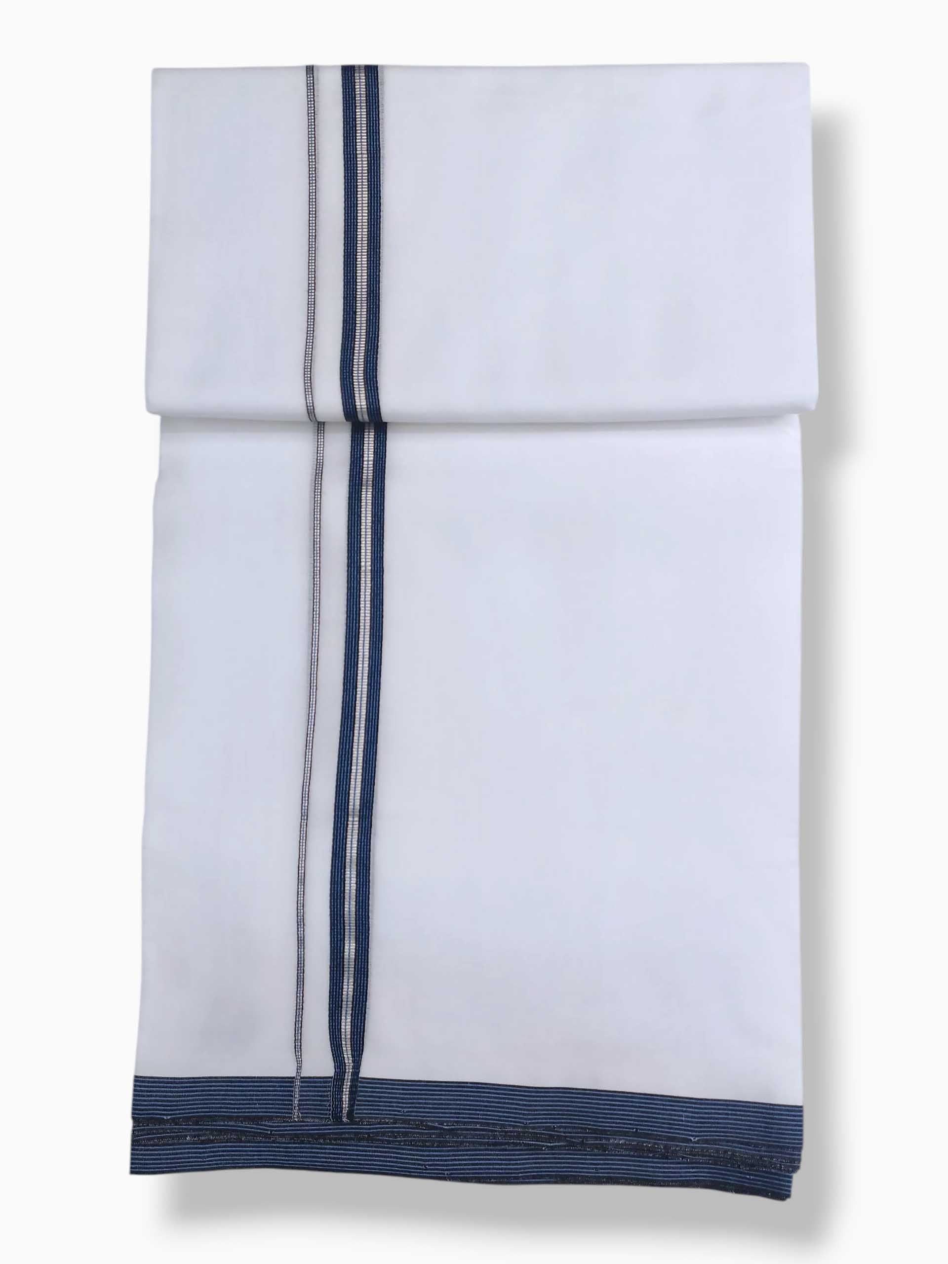 Kerala Premium Balaramapuram Handloom Dhoti/Mundu for Men