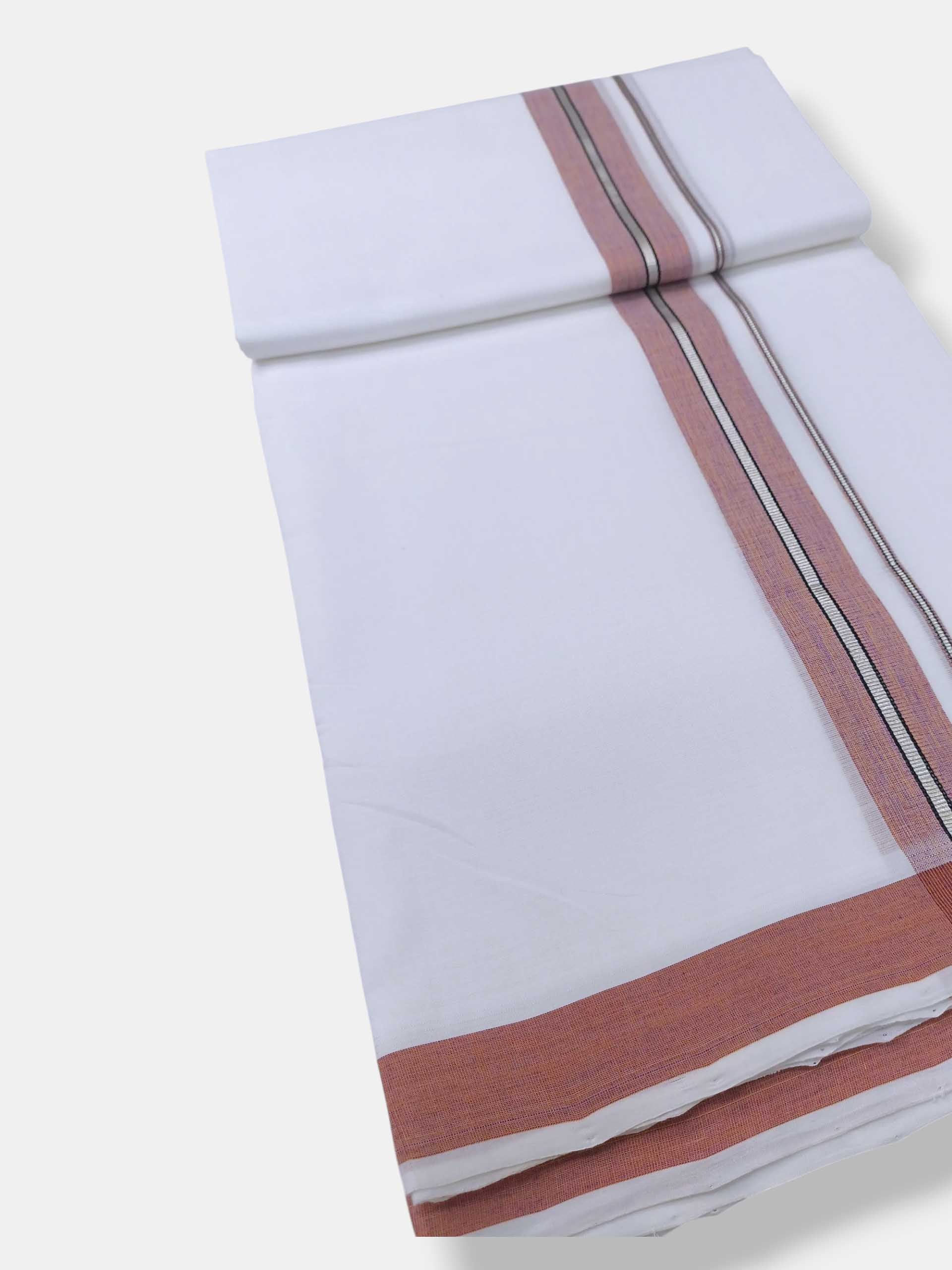 Kerala Premium Balaramapuram Handloom Dhoti/Mundu for Men