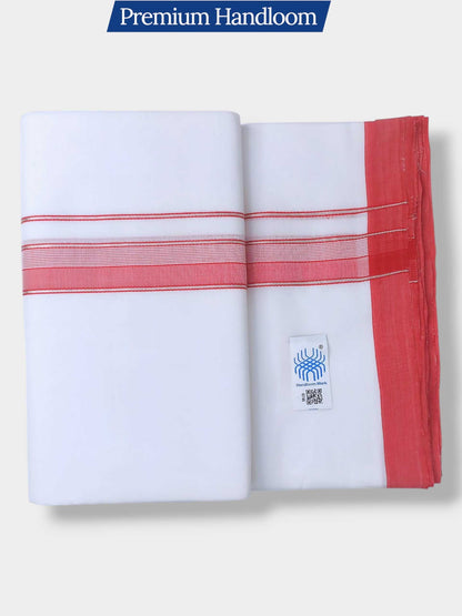 Kerala Premium Balaramapuram Handloom Dhoti/Mundu for Men