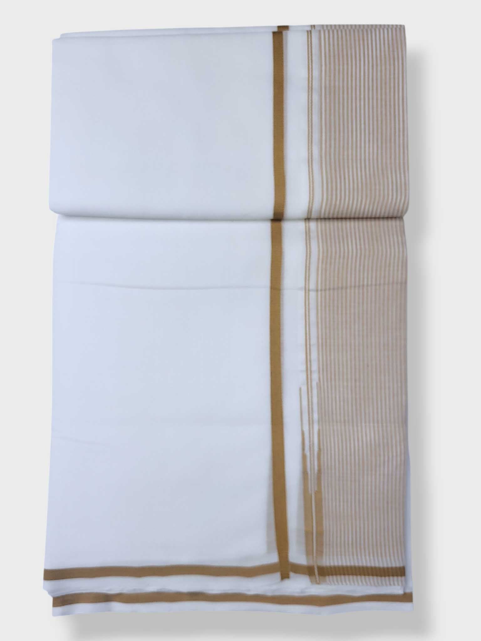 Kerala Premium Balaramapuram Handloom Dhoti/Mundu for Men