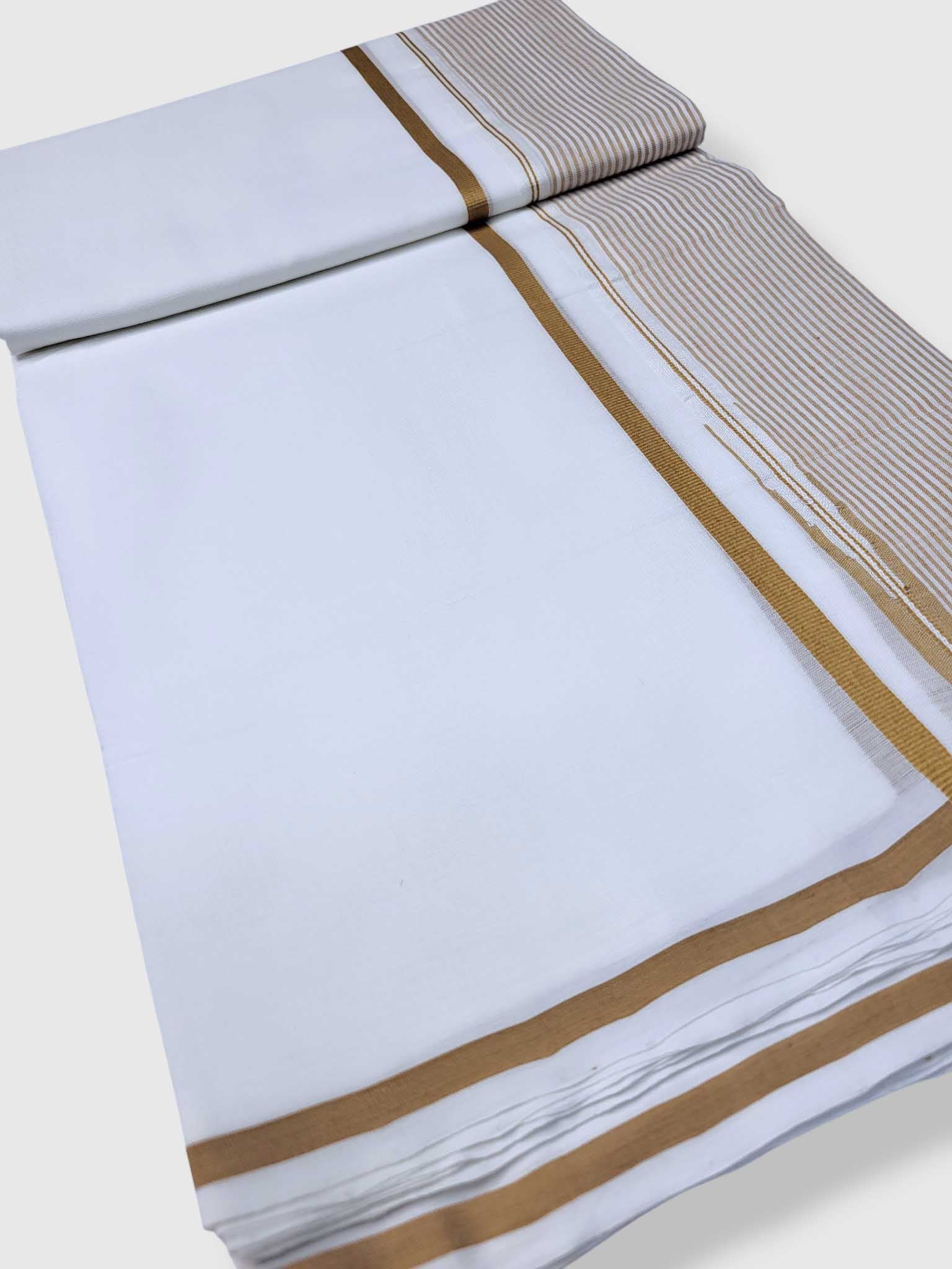 Kerala Premium Balaramapuram Handloom Dhoti/Mundu for Men
