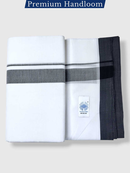 Kerala Premium Balaramapuram Handloom Dhoti/Mundu for Men