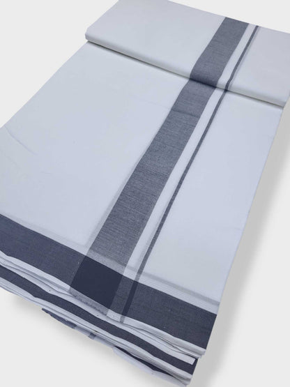 Kerala Premium Balaramapuram Handloom Dhoti/Mundu for Men