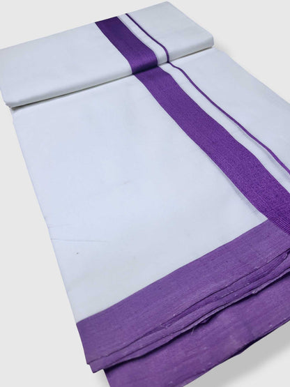 Kerala Premium Balaramapuram Handloom Dhoti/Mundu for Men