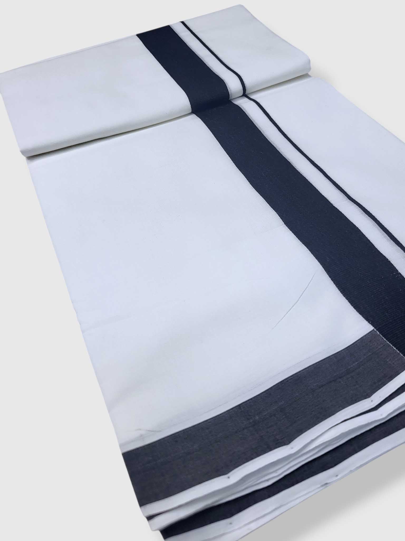 Kerala Premium Balaramapuram Handloom Dhoti/Mundu for Men