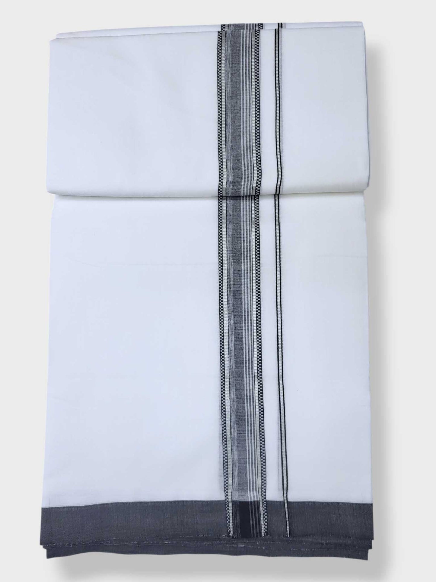 Kerala Premium Balaramapuram Handloom Dhoti/Mundu for Men