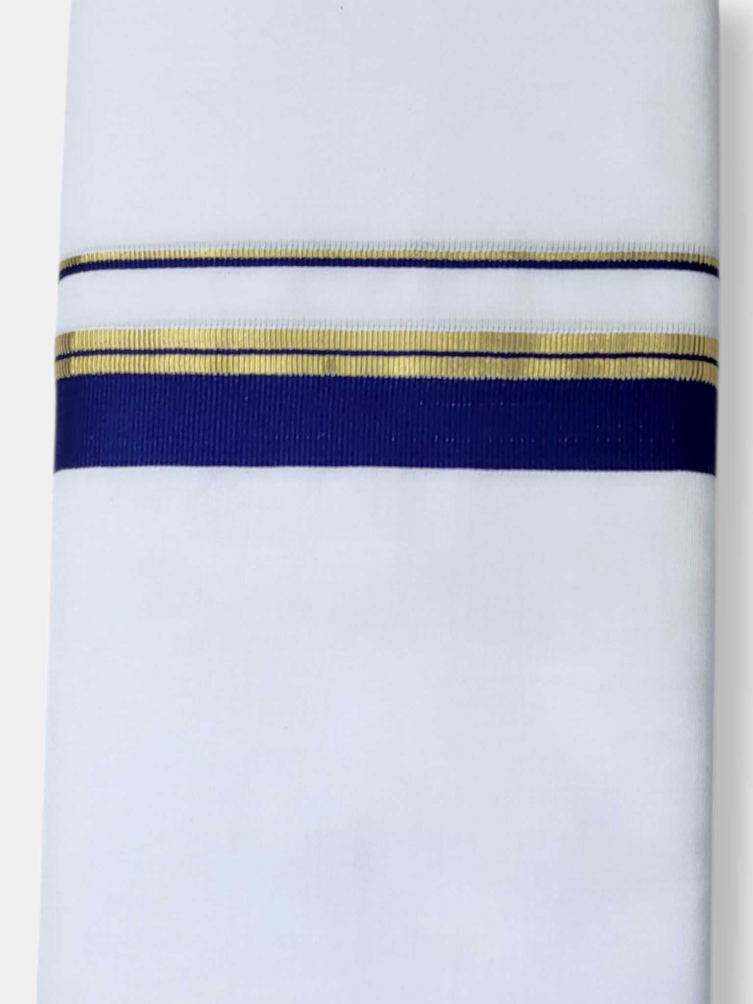 Kerala Premium Balaramapuram Handloom Dhoti/Mundu for Men